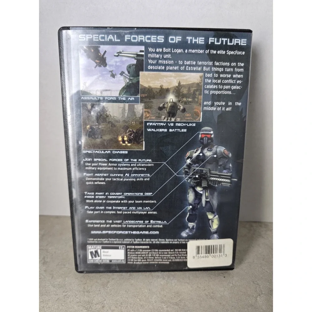 Chrome Specforce PC Game ~ Techland Topware Interactive